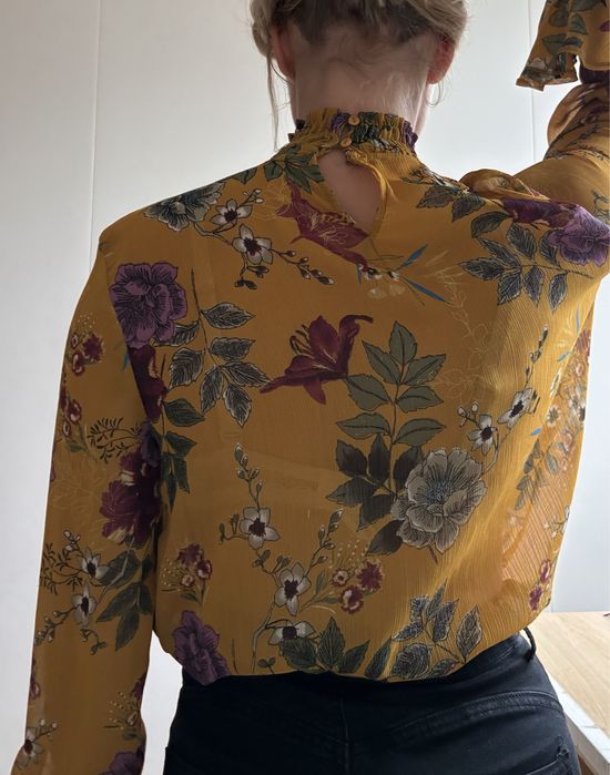 Koszula boho w kwiaty