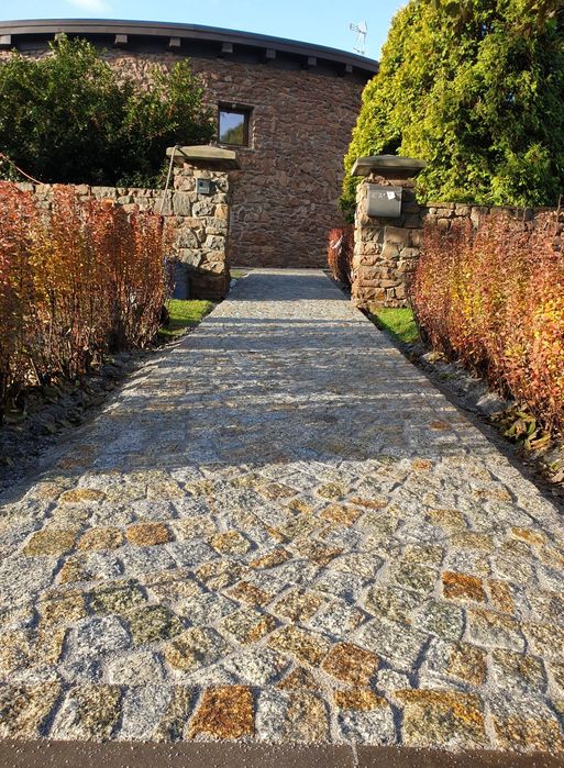 Usługi brukarskie, kostka granitowa, granit