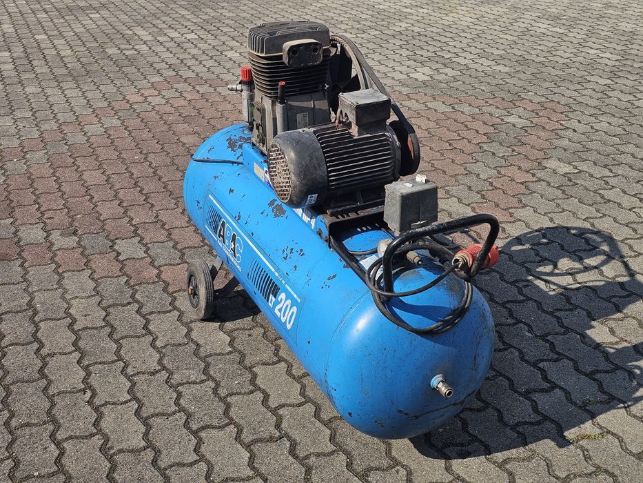 Kompresor ABAC MP4 200L – sprawny