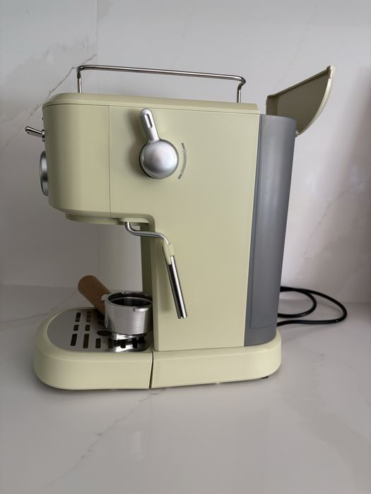 Máquina de Café Cecotec Power Espresso 20 Retro Green – Como Nova