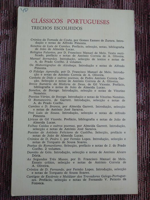 livro: D. Francisco Manuel de Melo “O fidalgo aprendiz”