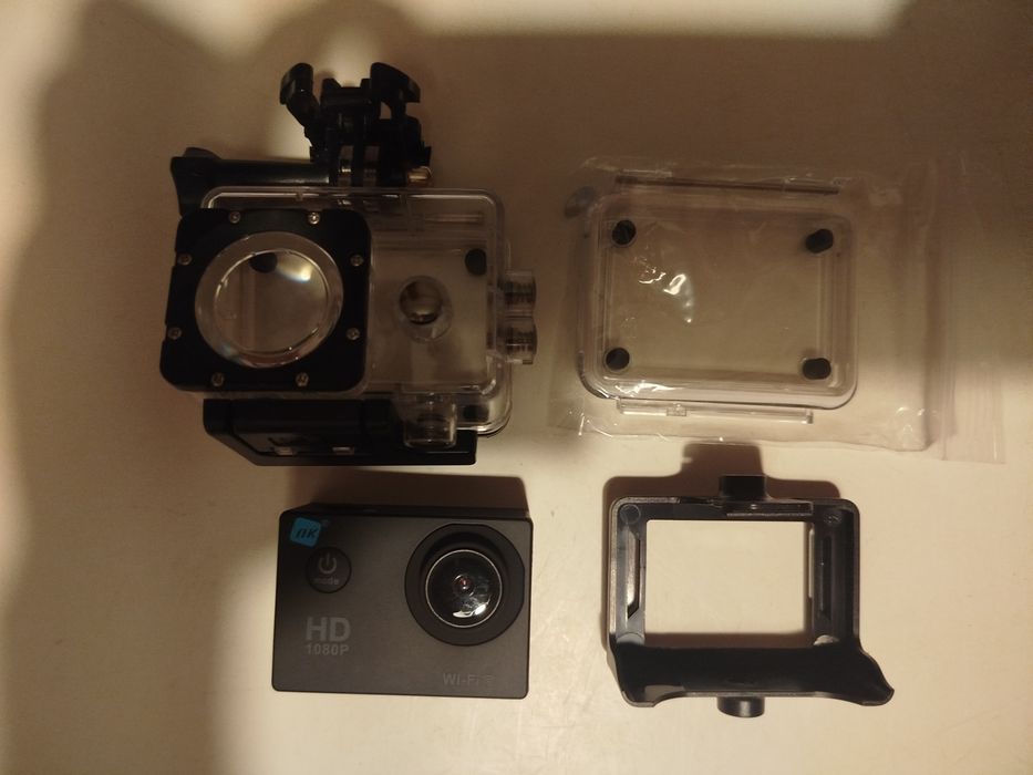Action Cam com caixa estanque