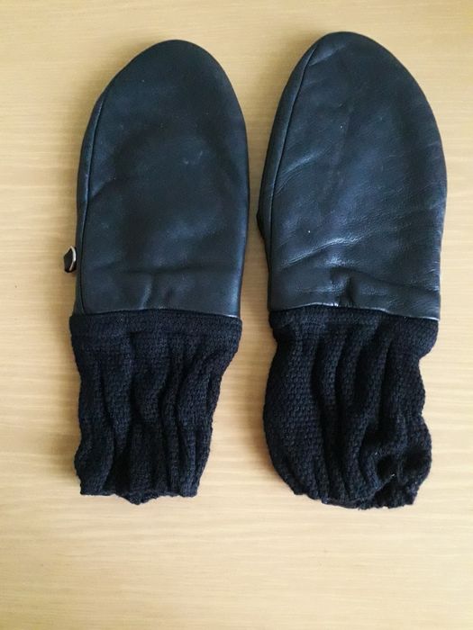 Рукавицы перчатки  кожа