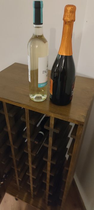 Garrafeira Rústica - Com porta em ripado