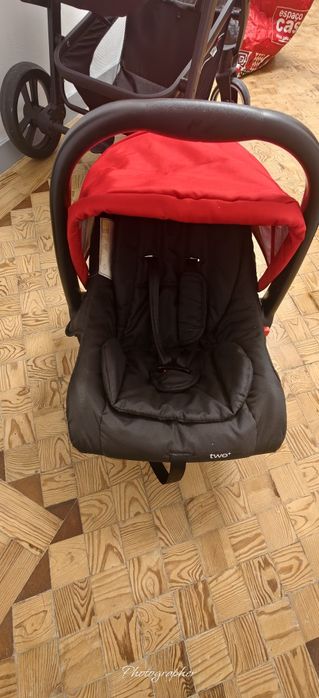 vendo carrinho de bebe assalvo 3 em 1