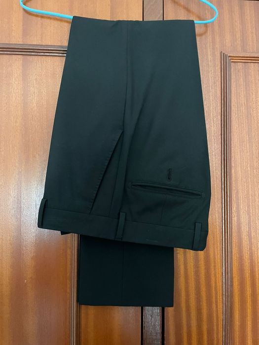 Fato Preto Zara Basic Man