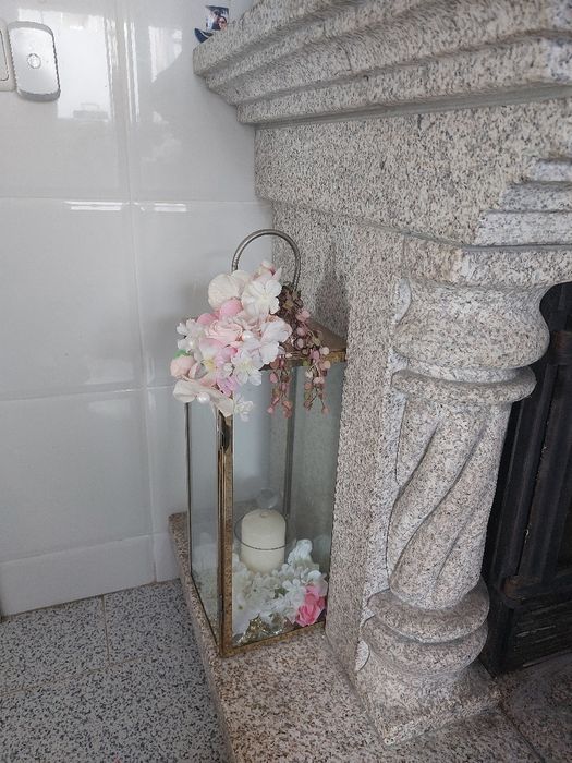 Pedra em granito mais recuperador de calorr