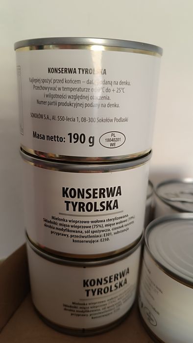 Konserwa tyrolska 50 szt