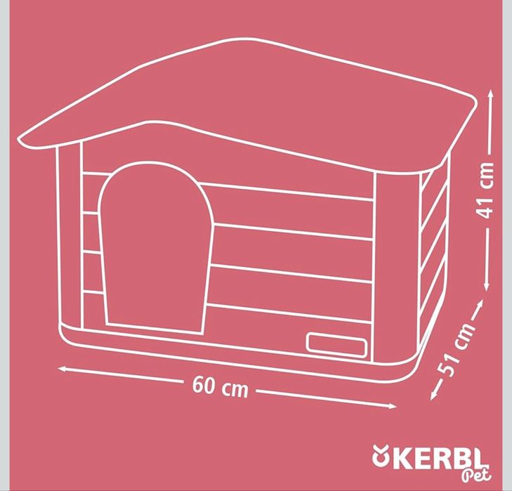 Abrigo / casa exterior para gatos