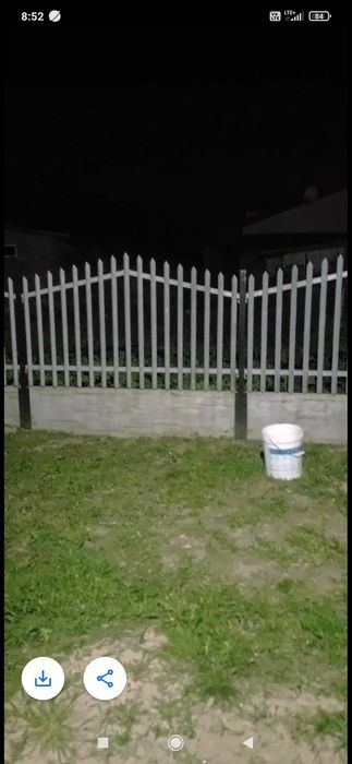 Ogrodzenie,przęsła