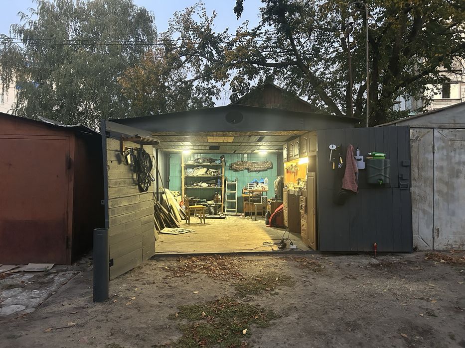 Гараж металевий 6х3.7 м Зарічне