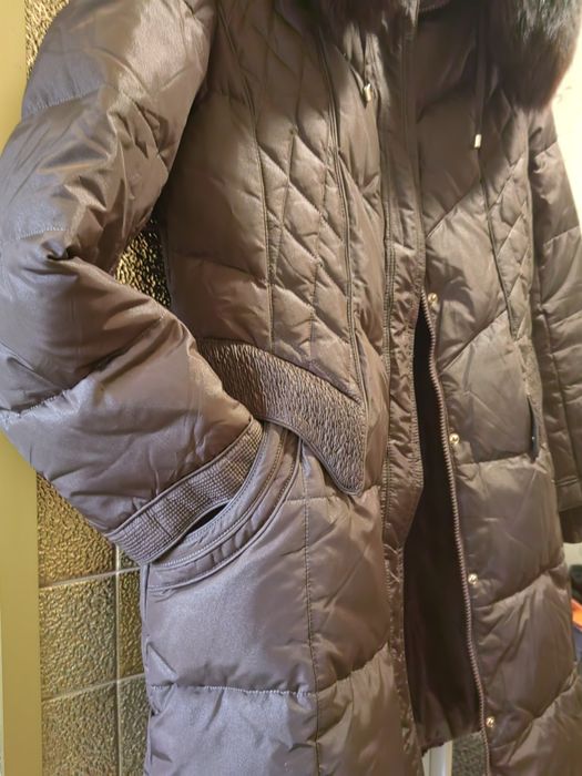 Пуховик  на  зиму