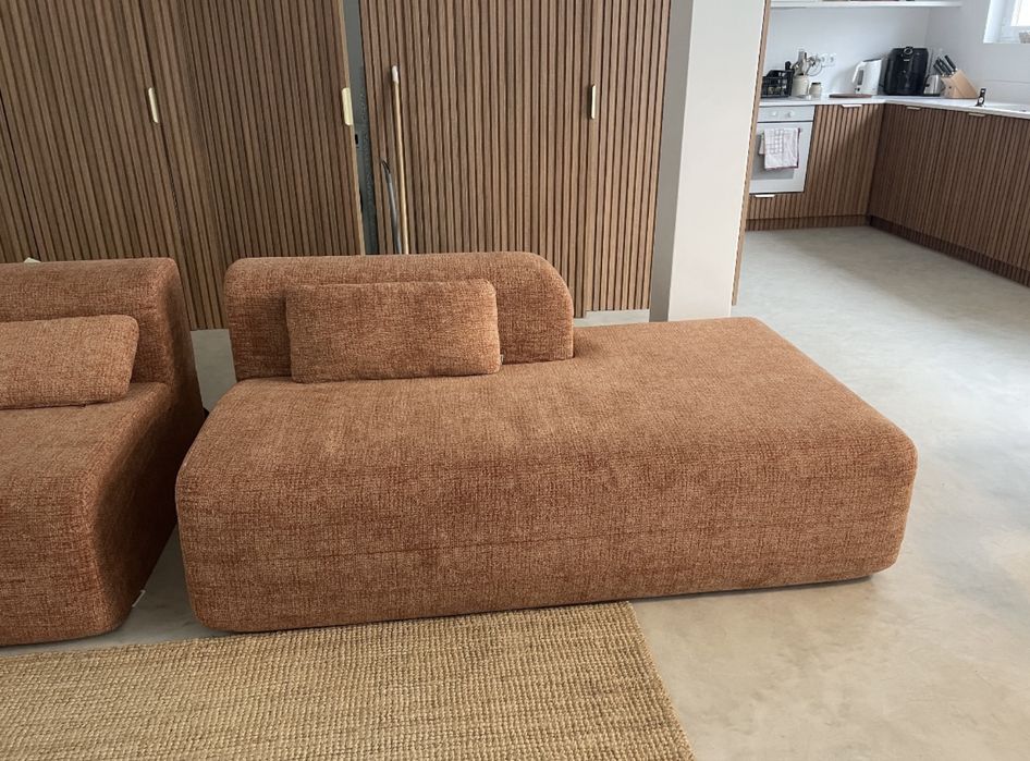 Chaise lounge terracota - THE MASIE