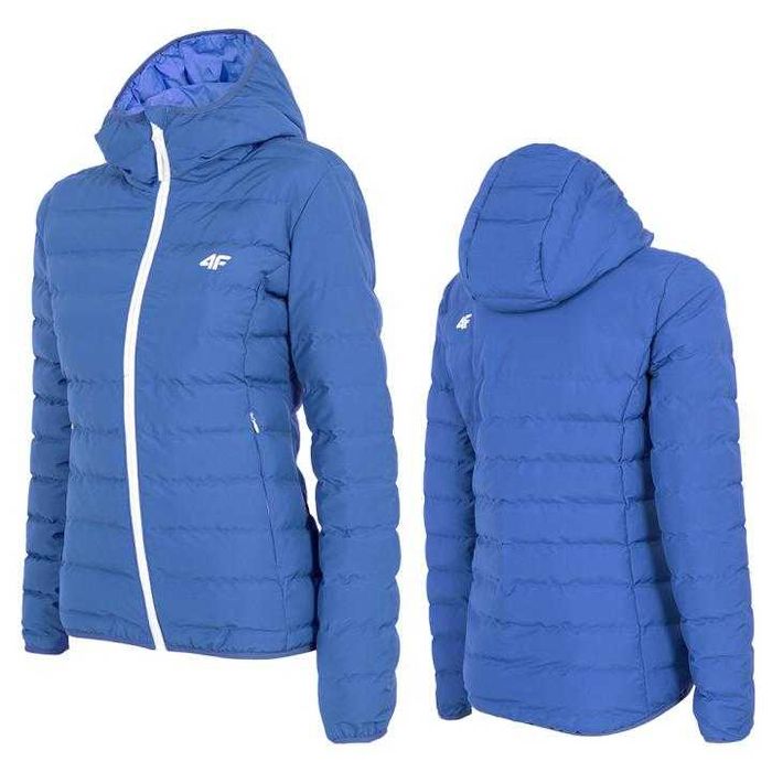 Kurtka damska puchowa 4F KUDP006 Szafirowa roz.XL