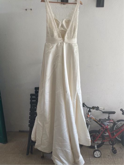 Vestido noive white one barcelona