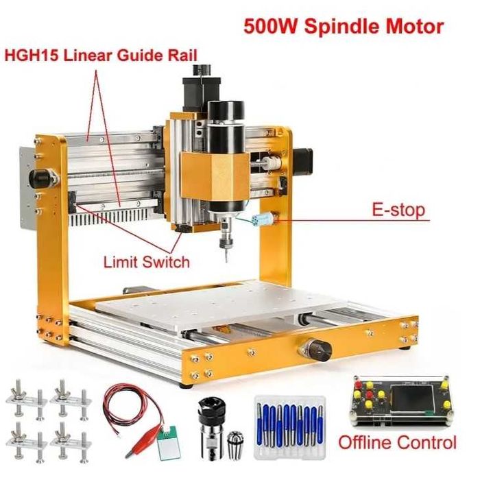 Фрезер ЧПУ LunYee CNC 3018 PLUS 3.0 PRO ULTRA