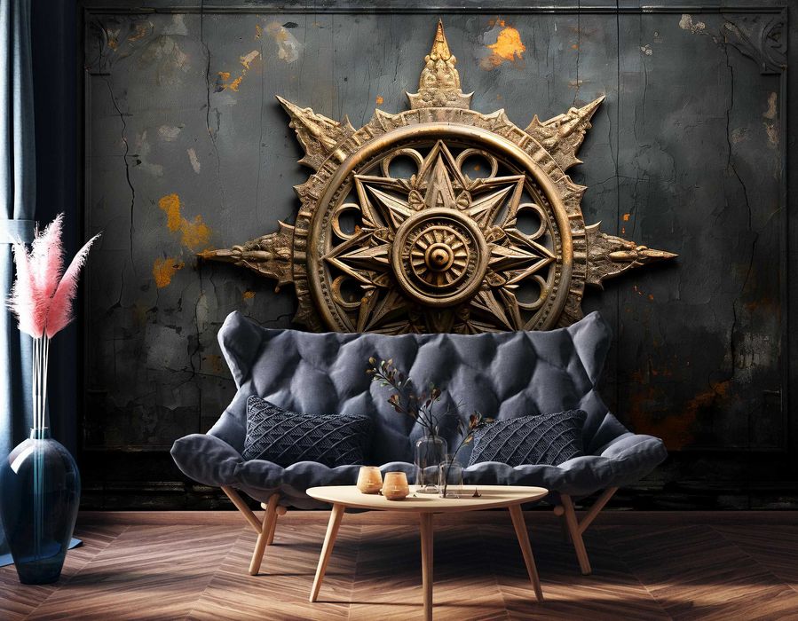 Fototapeta 3 Ornament Historia Sztuka Wizja 3D Twój Rozmiar + KLEJ