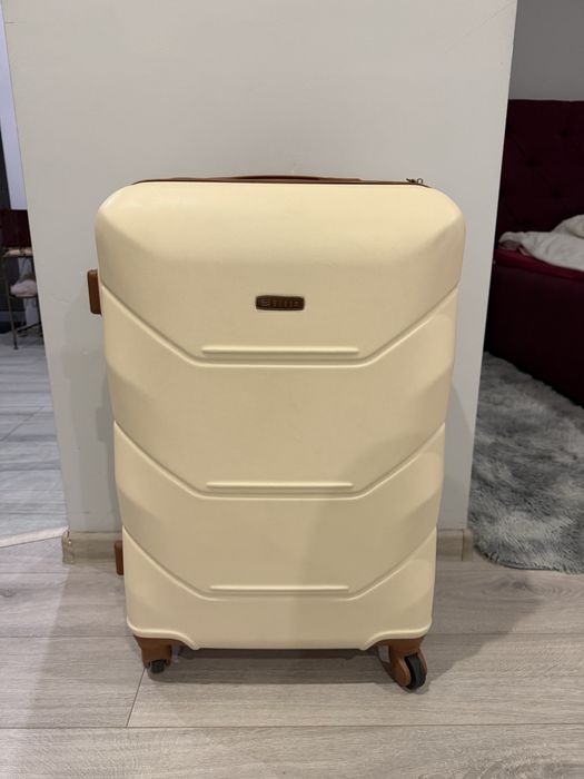 Валіза дорожня Bloom 147 S Молочний