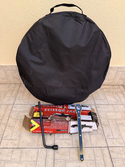Kit Roda Suplente 17” MINI / BMW 5x112 66,6 + Macaco – Como Novo