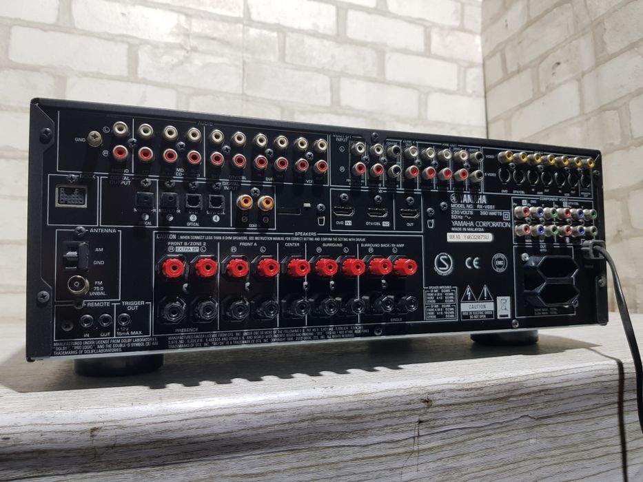 7.1 AV ресивер YAMAHA RX-V661,*7x170 Вт, HDMI, б/у з Німеччини