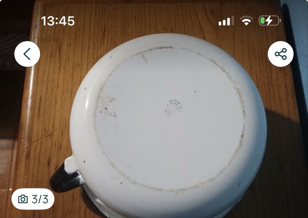 penico em esmalte de   em óptimo estado