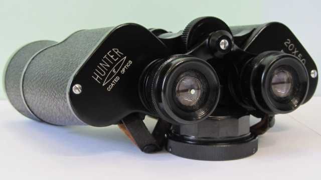 Дальнобойный бинокль HUNTER  20х50.Made in WEST GERMANY.Люкс !!!