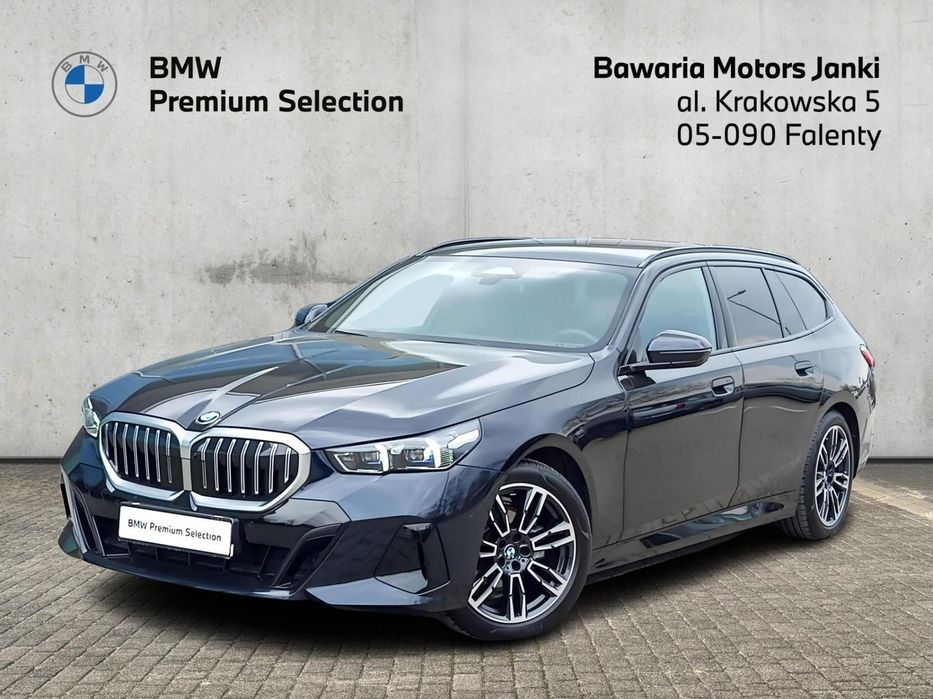 BMW Seria 5 520d xDrive Touring, M Pakiet, Hak, Kamery360, Wentylacja Foteli,
