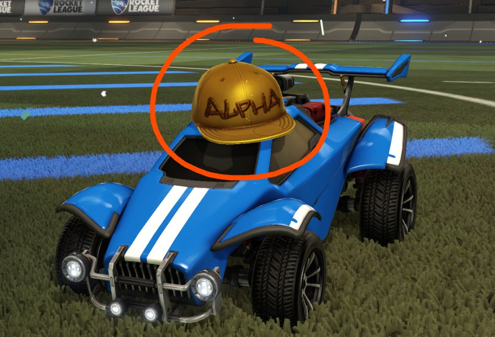 Rocket League Golden Alpha Cap [PC] Campanhã • OLX Portugal