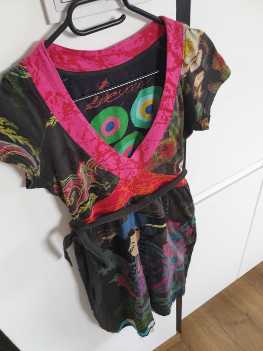 Sukienka Desigual, 100% bawełna, rozmiar S, 36