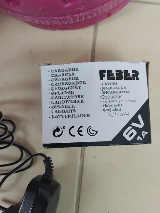 Mota Eletrica Feber Little Princess 6V