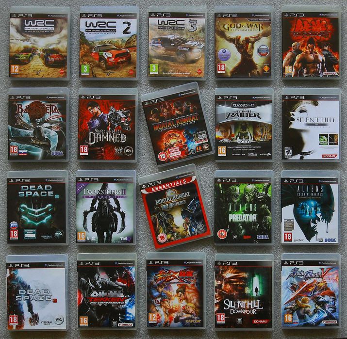 Лот, диски для Sony Playstation - частина 3