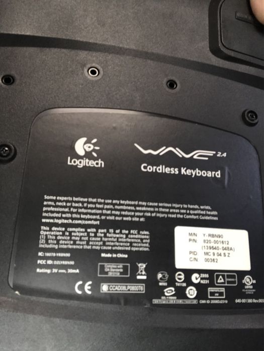 Клавіатура для пк Logitech