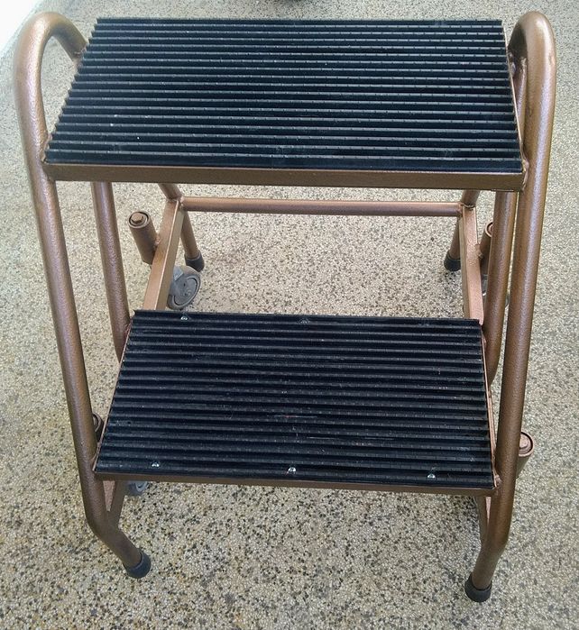 Mini Escadote Móvel 2 Degraus Profissional