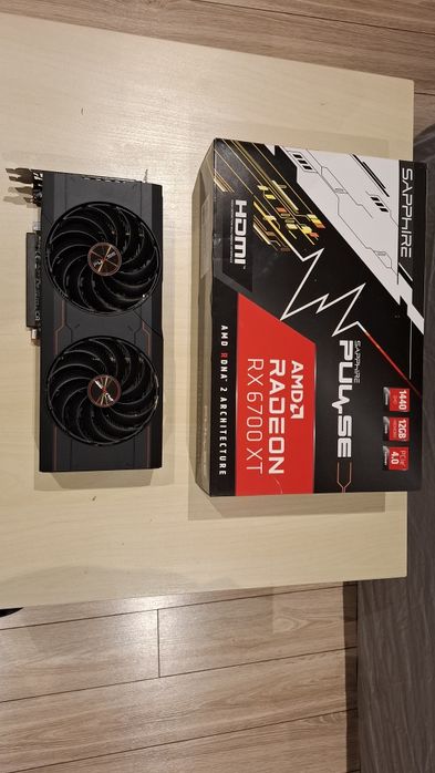 Karta graficzna Sapphire Pulse AMD Radeon RX6700XT  12GB RX 6700 XT