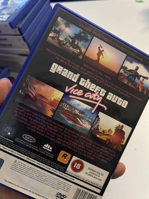 Grand theft auto vice city ps2 komplet