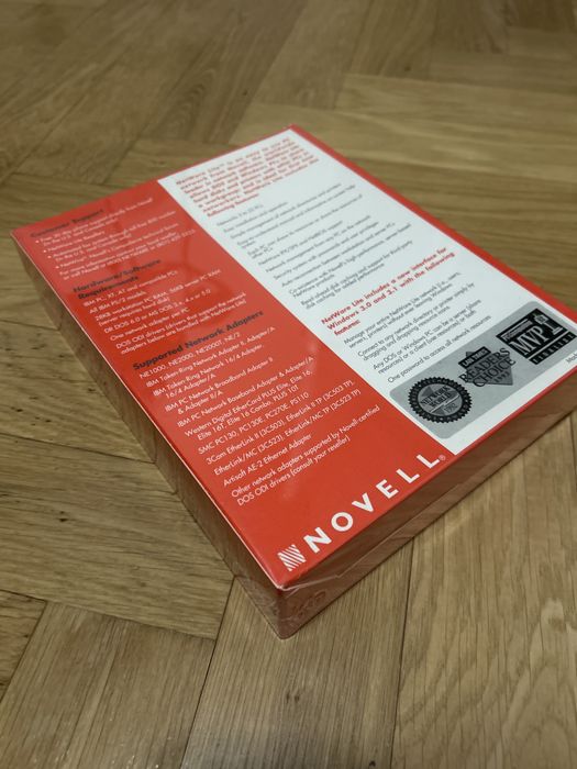 Oprogramowanie Novell NetWare Lite Windows DOS kolekcjonarskie fabrycznie opakowany