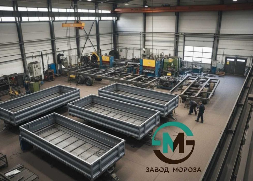 ЗАВОД виготовлення кузовів напівпричепів • кузов для напівпричепа