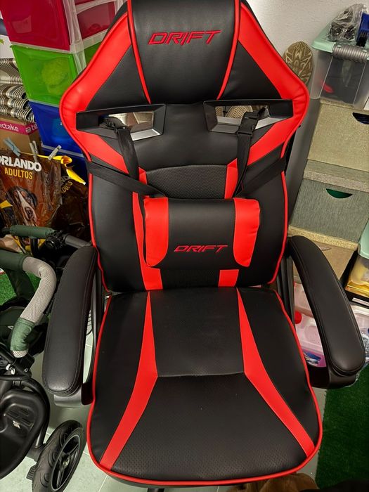 Cadeira Drift Dr50 preta/vermelha