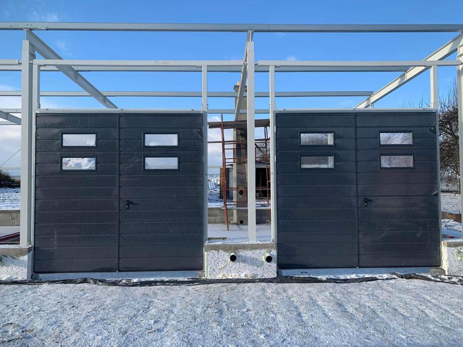 Bramy Garażowe uchylne / dwuakrzydlowe/ drzwi stalowe PRODUCENT