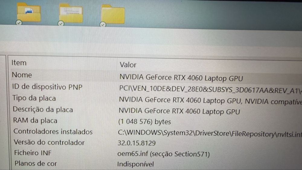 Lenovo loq 15iax9-025 16 gb RAM, rtx 4060, 512 gb. Como novo.