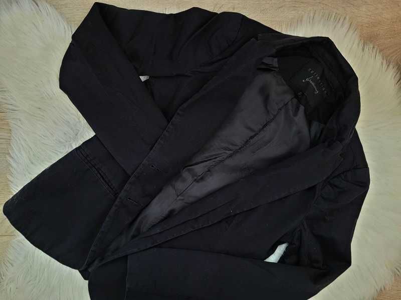 Czarna, elegancka, klasyczna, marynarka / żakiet, Stradivarius, S (36)