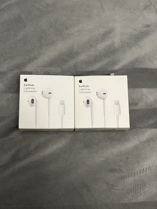 Навушники з мікрофоном Apple Earpods lightning для iphone