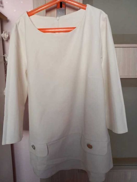 Elegancka kremowa bluzka