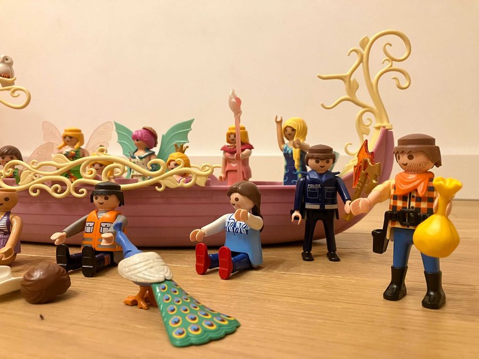 Playmobil statek wróżka wróżki + dodatkowe postacie