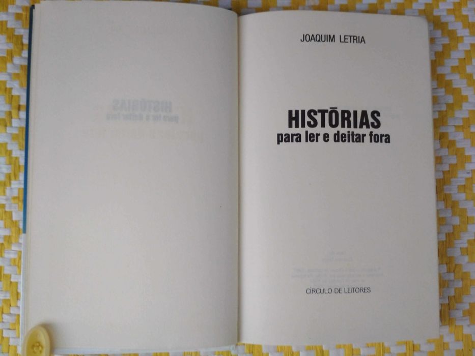 Histórias para ler e deitar fora –  Joaquim Letria