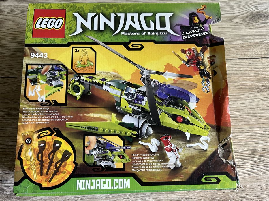 Lego Ninjago Masters of Spinjitzu 9443