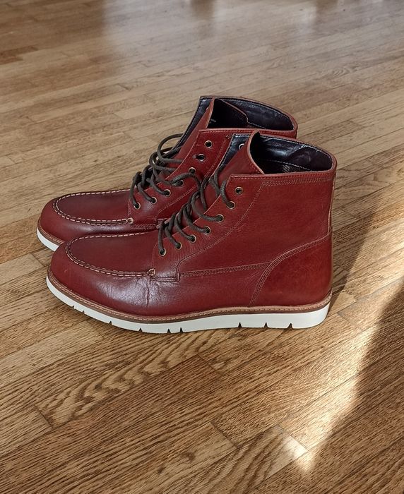 Осінні шкіряні черевики next, 45 р, ботінки шкіра, нові