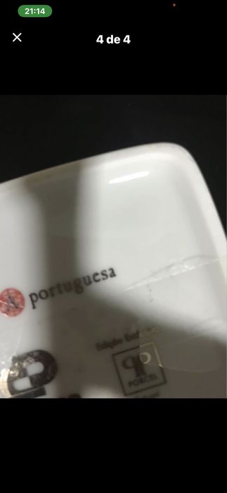 Decoracao Conjunto secretaria porcelana VA