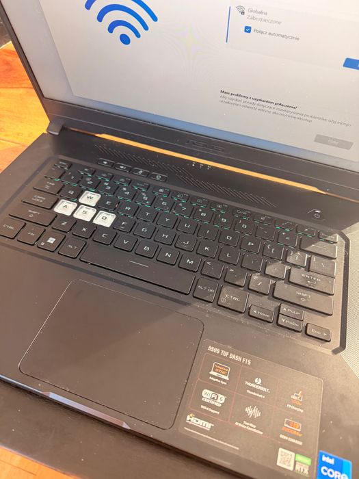 Laptop gamingowy Asus FX516P Tuf Dash F15