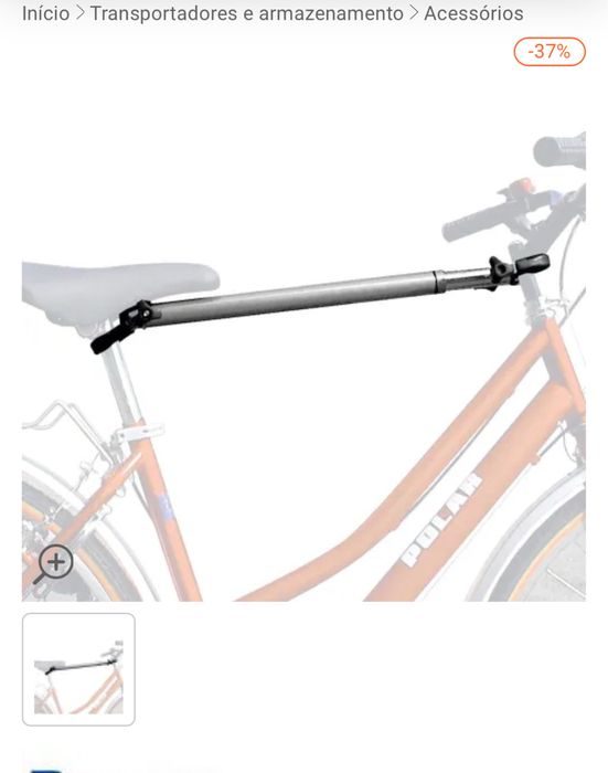 Barra suporte para bicicletas